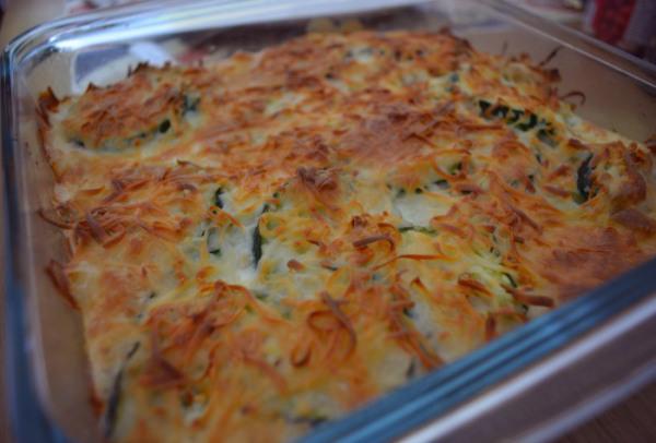calabacin gratinado