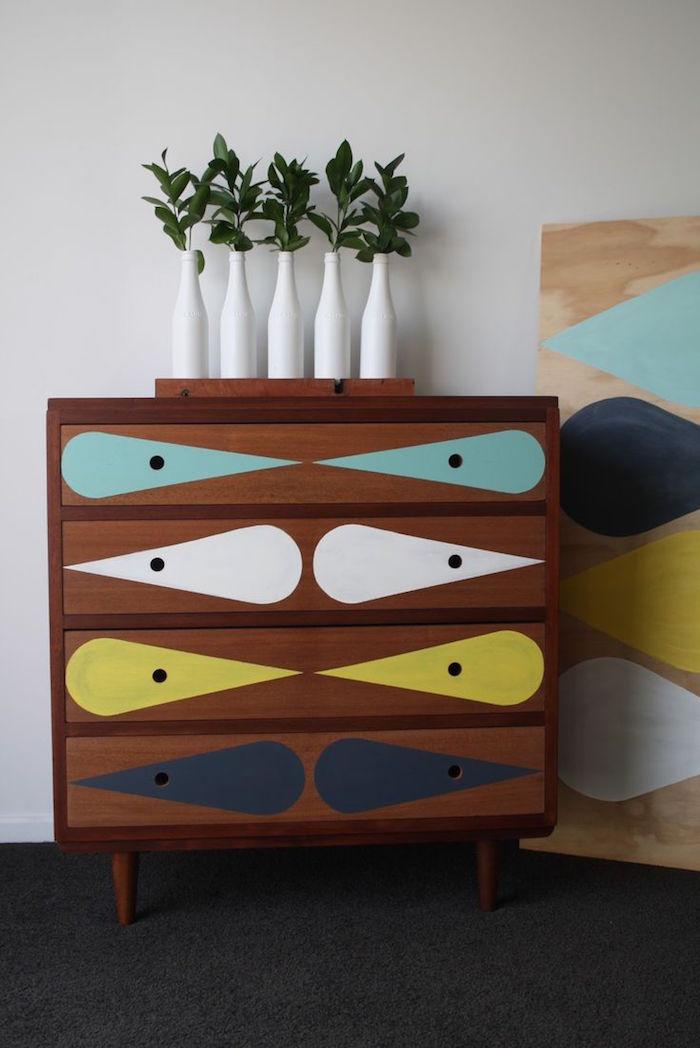 Mueble decorado Chalk Paint