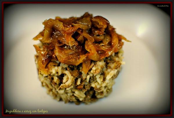 Mujaddara o arroz con lentejas tererecetas 04