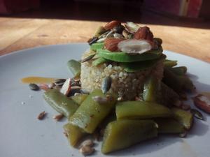 Quinoa con judías verdes para adelgazar disfrutando