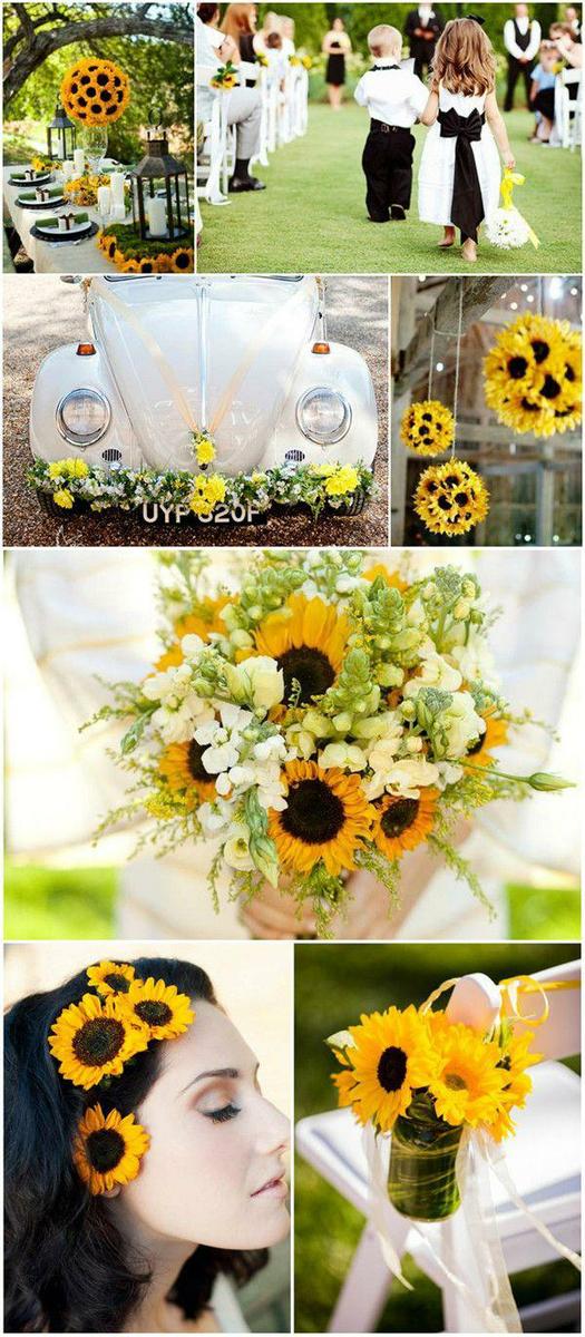 Sunflower Wedding Decorations | Wedding invitations, Wedding invitation wording and Wedding etiquette