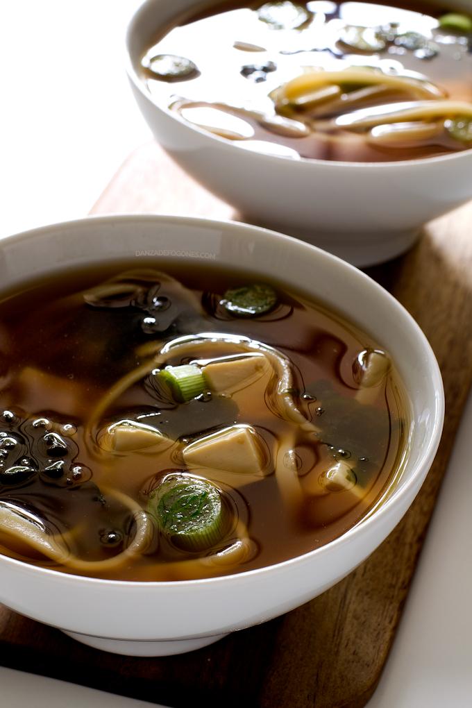 Sopa Miso Vegana