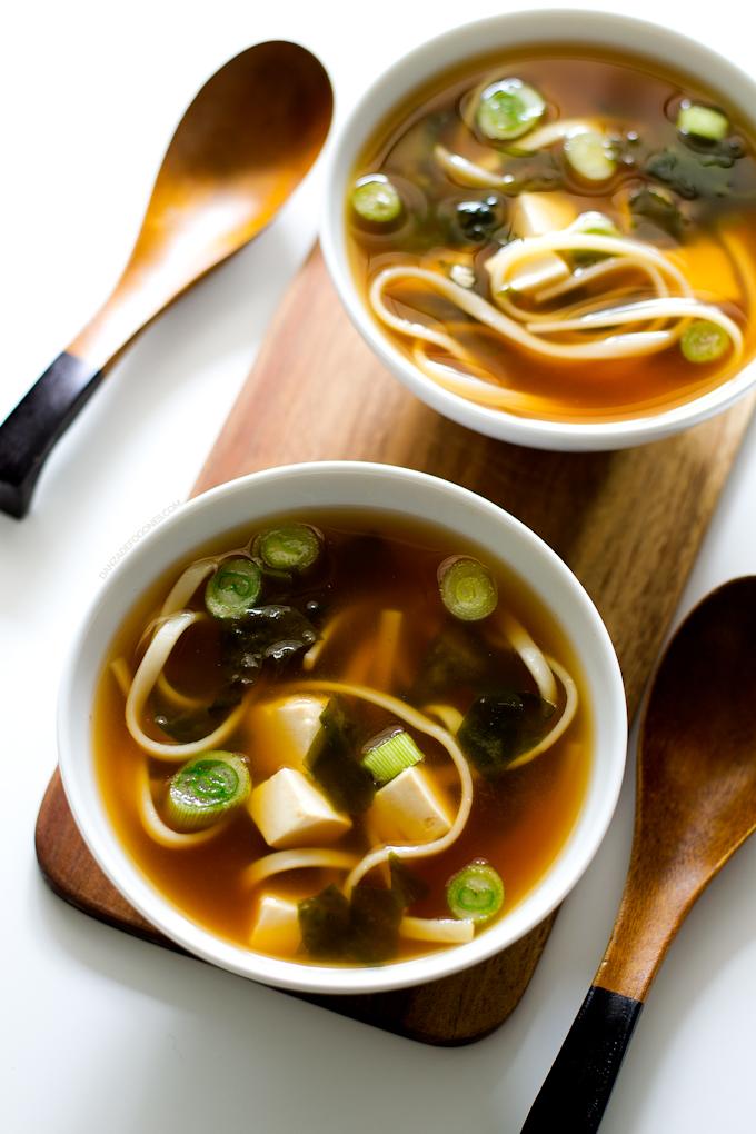 Sopa Miso Vegana