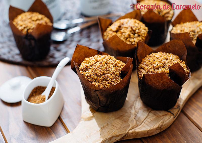 Muffins de plátano con harina integral Cocina