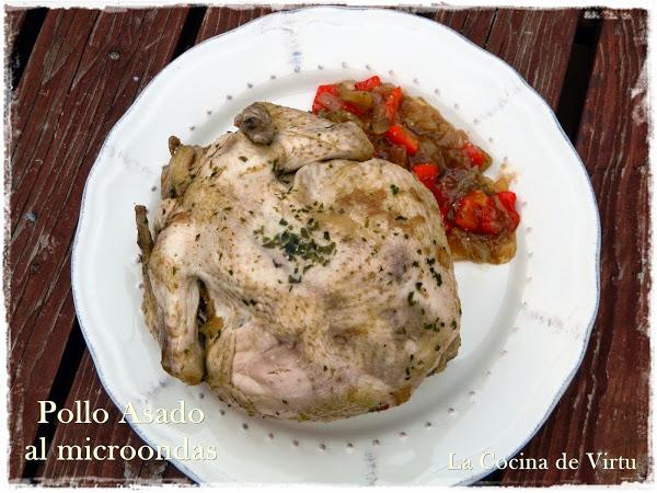 Reto recetas sanas: pollo asado al microondas