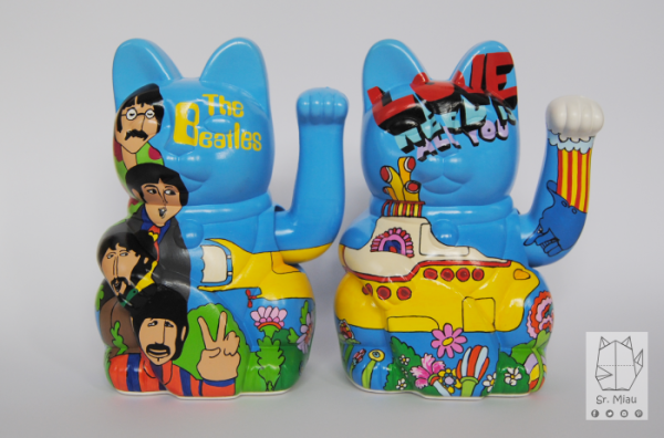 gato de la suerte maneki neko