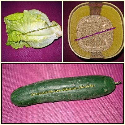 mosaico ensalada pepino