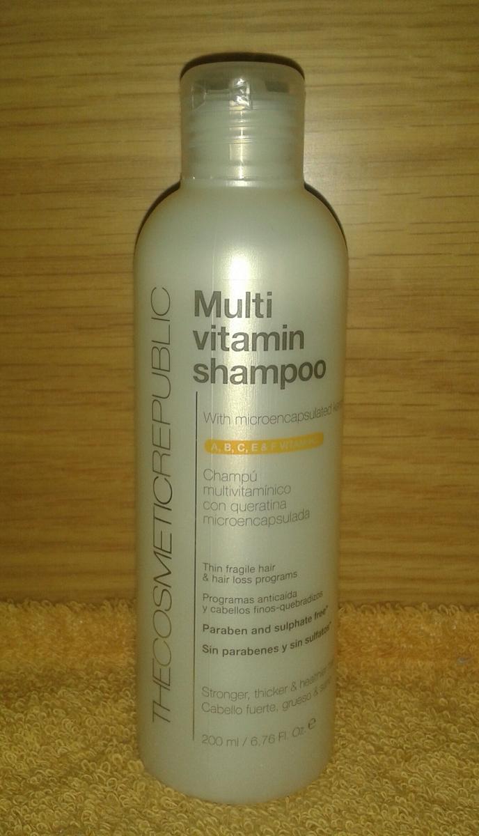 Champú multi vitamínico anti caída The Cosmetic Republic 