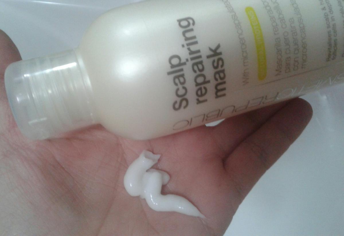 Mascarilla anti caída The Cosmetic Republic textura 