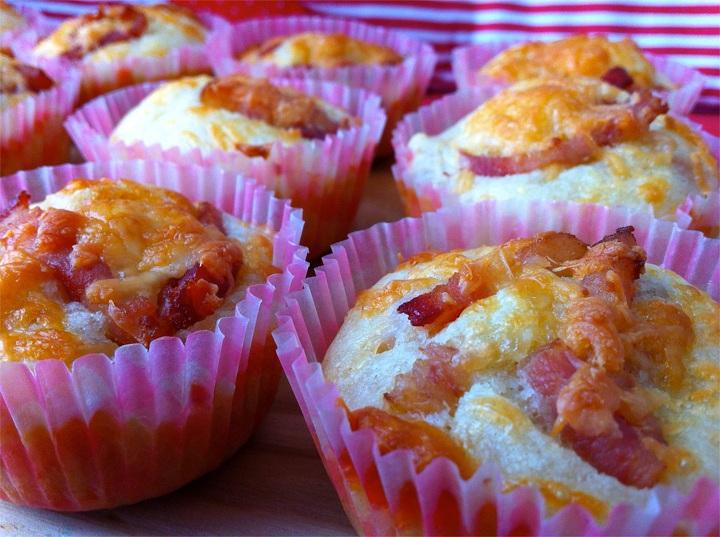 muffins-bacon-y-queso