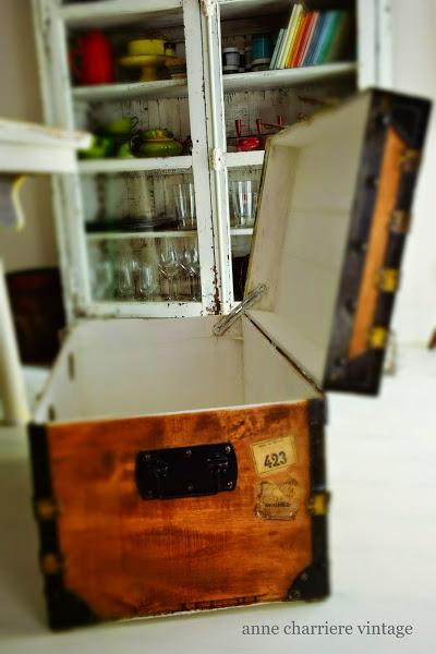 www.annecharriere.com, anne charriere vintage, encerar baúl,