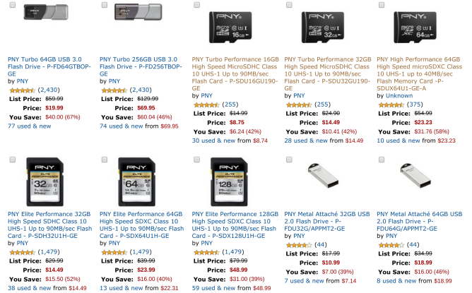 pny microsd amazon