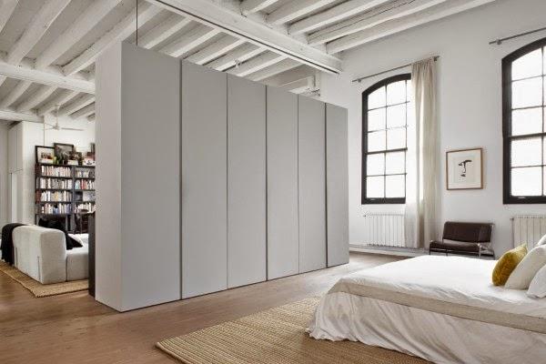 dormitorio, loof, escandinava