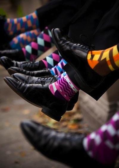 calcetines de colores para hombres