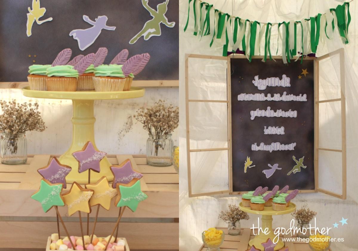 comunion peter pan - fiesta peter pan - fiesta tematica peter pan - mesa dulce peter pan 1