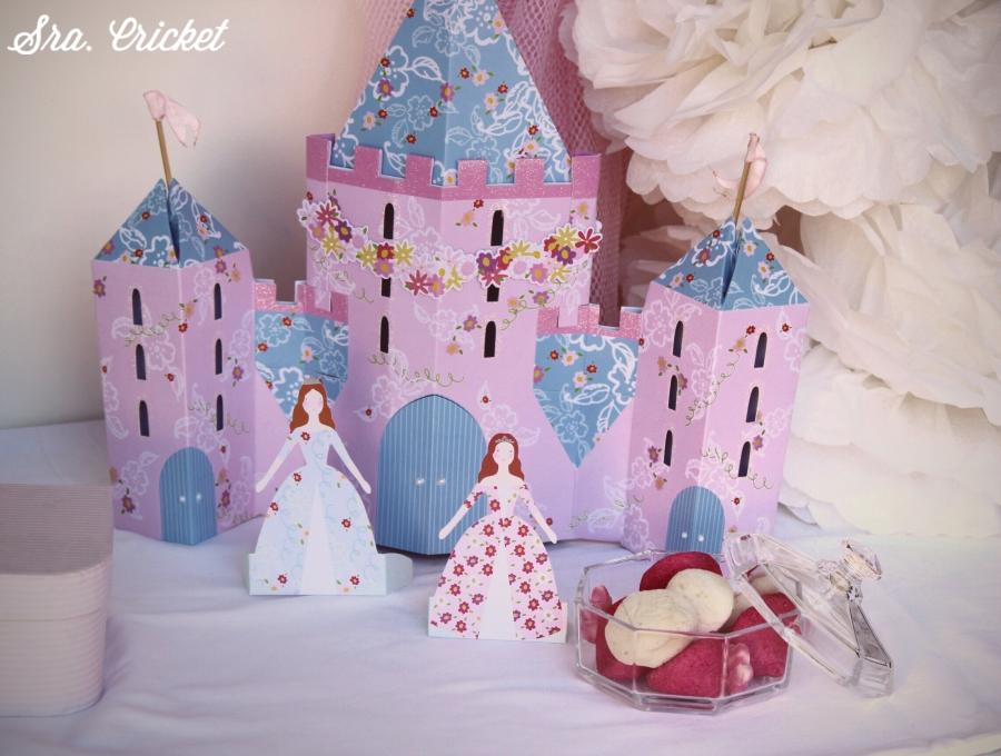 fiesta rosa castillo princesas