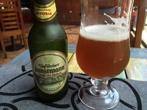 Cerveza local Kunstmann