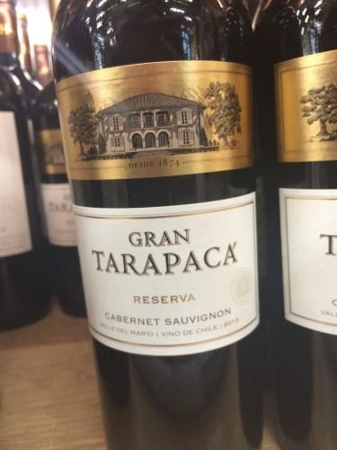 Vino Gran Tarapacá Reserva 2013