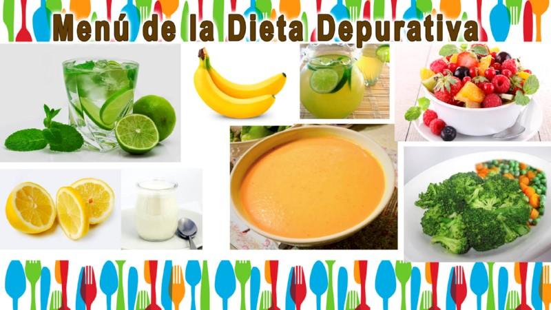 Menú de la Dieta Depurativa