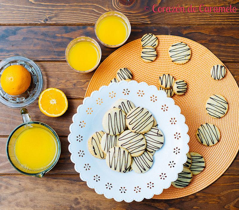 Galletas de Naranja con Chocolate