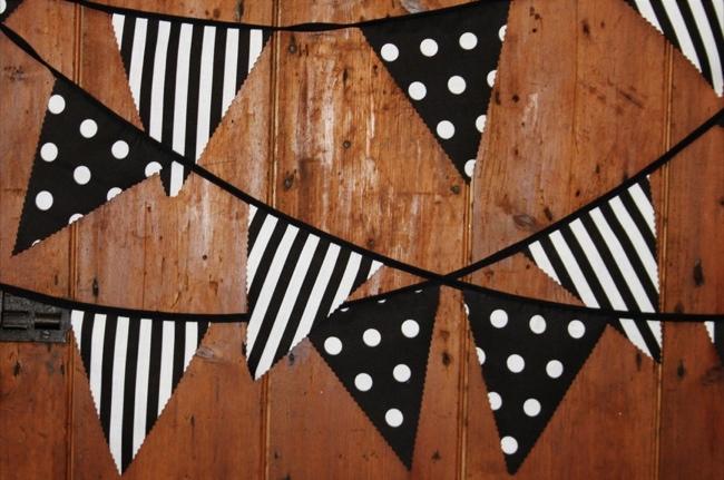 banderines para decorar la habitación infantil