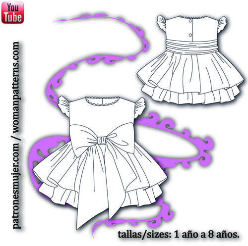 Blusón de vuelo-patronesmujer