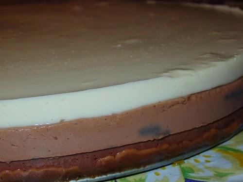 tarta tres chocolates en thermomix