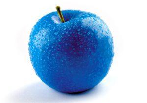 Golden delicious on white