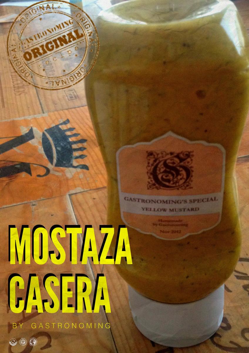 Mostaza casera