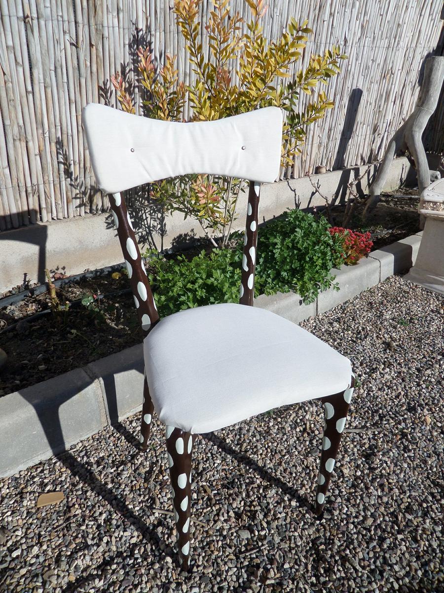 Silla melliza restaurada