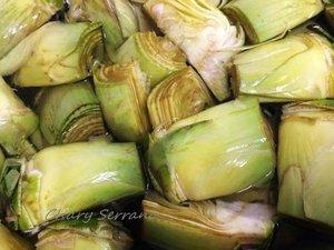 ALCACHOFAS CON REBOZADO DE HUEVO