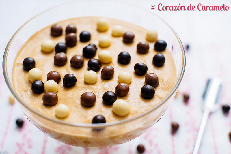 Mousse de dulce de leche