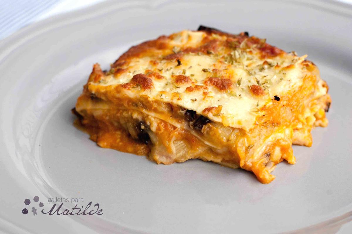 Lasaña de berenjenas