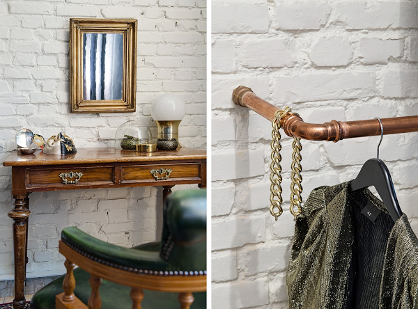 Vestidor Vintage repleto de ideas | Decoración