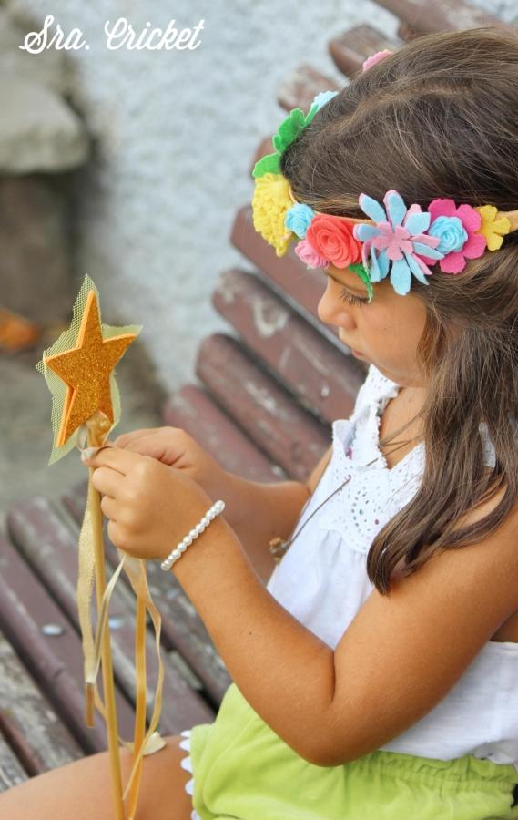 kit de hada varita corona