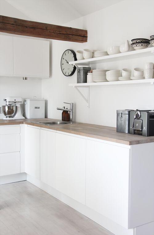 Encimeras de madera para la cocina; Calidez 100%.