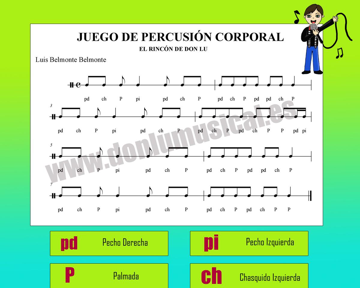 musicograma percusion