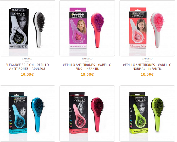 Cepillo Anti-Tirones de Michel Mercier