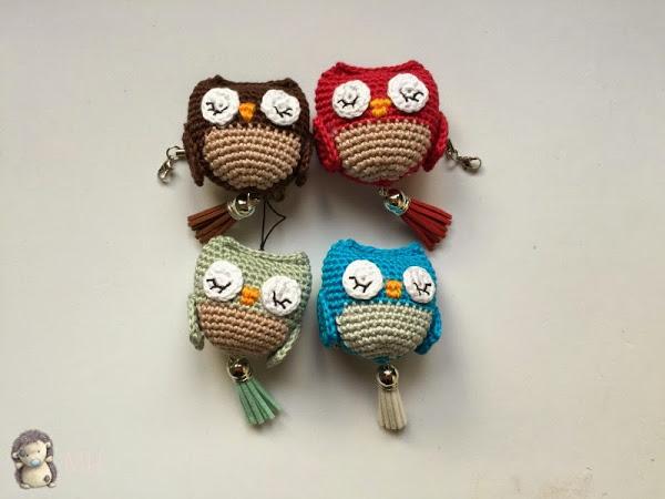 Buhos amigurumi patron gratis