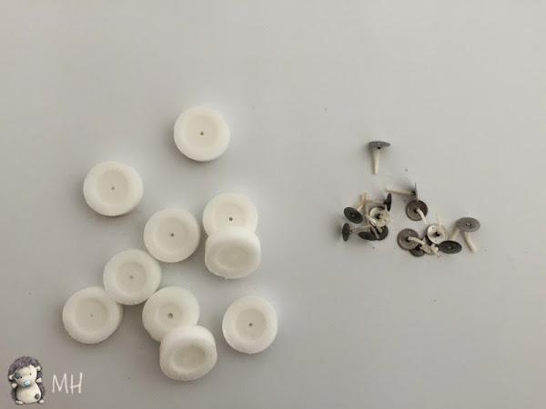 velas navideñas materiales