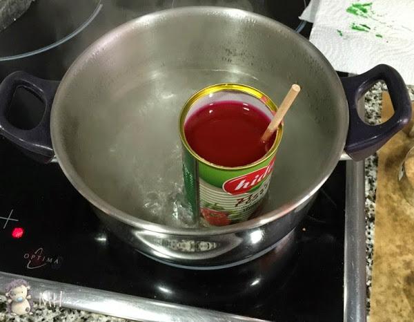 Fabricación de velas con plastidecor