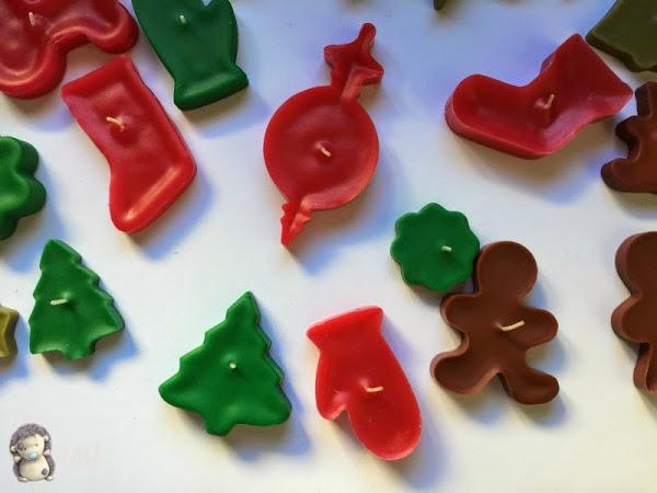 Fabricación de velas con plastidecor.