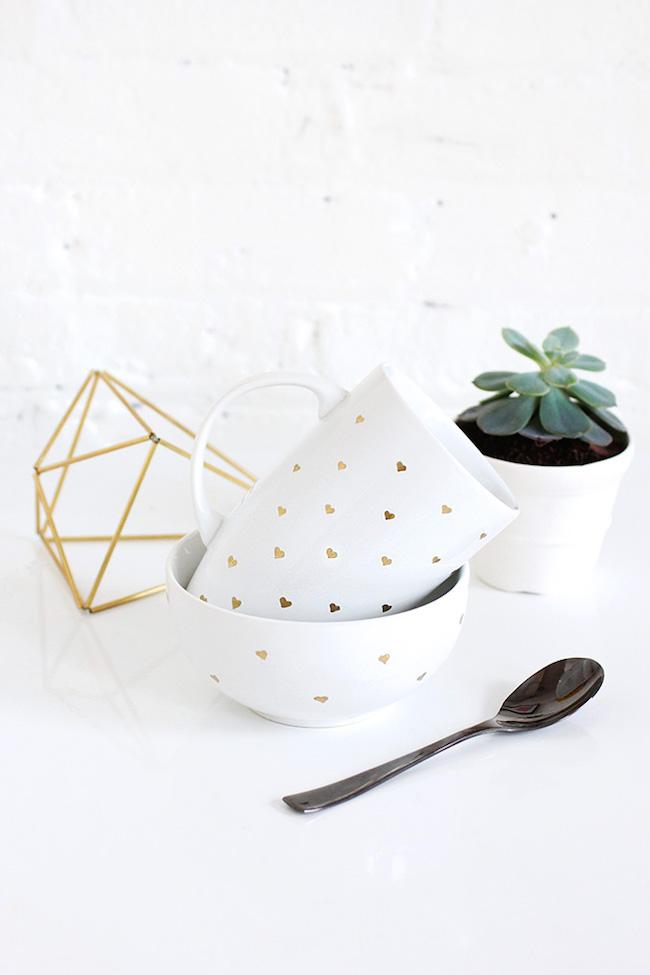 toque dorado cocina accesorios