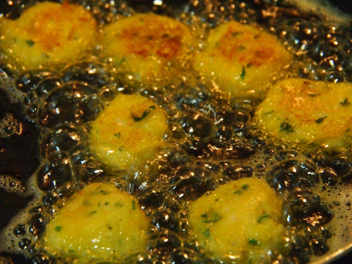 Buñuelos bacalao