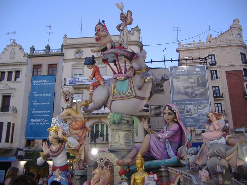 Falla Plaça Major, Alzira