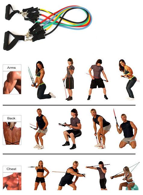 ejercicios con gomas elasticas 1