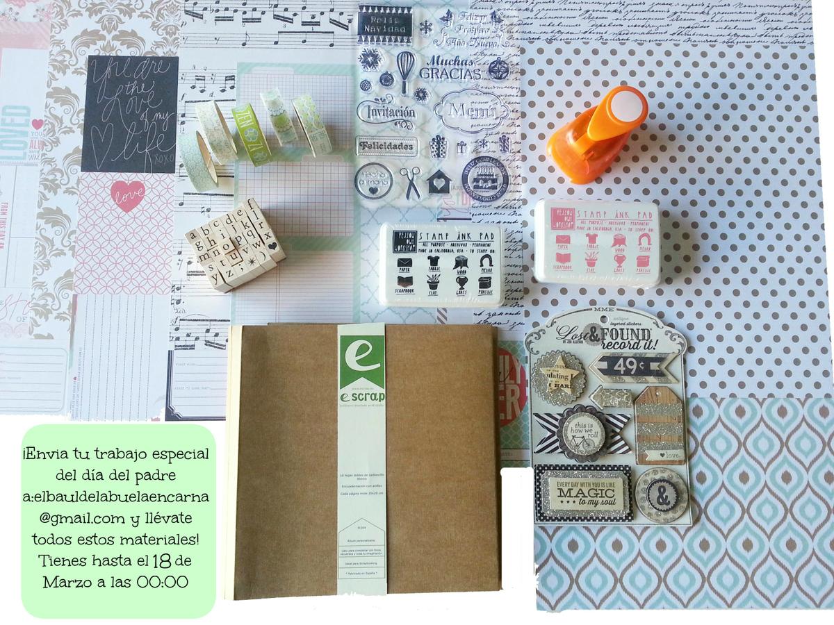 Materiales premio reto dia del padre