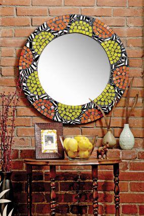 DIY para espejos de mosaicos