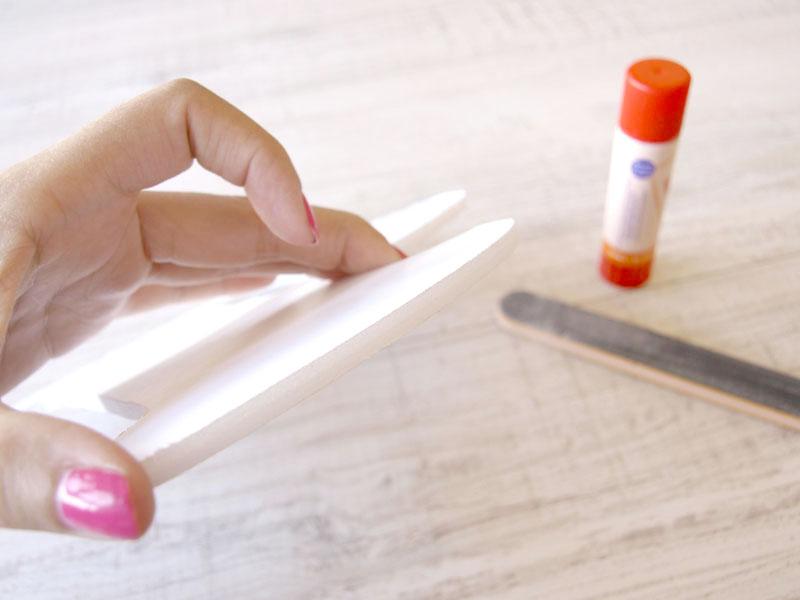 letras de cartón pluma