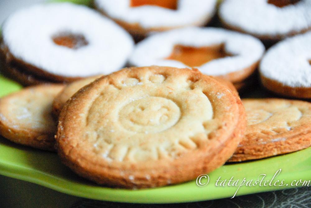 Galletas veganas con mermelada 